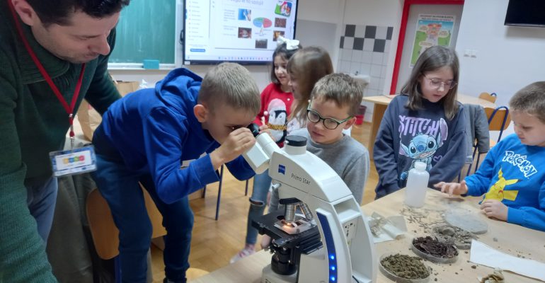 Održan 1. ciklus Male STEM škole „Briga o okolišu: Tlo“