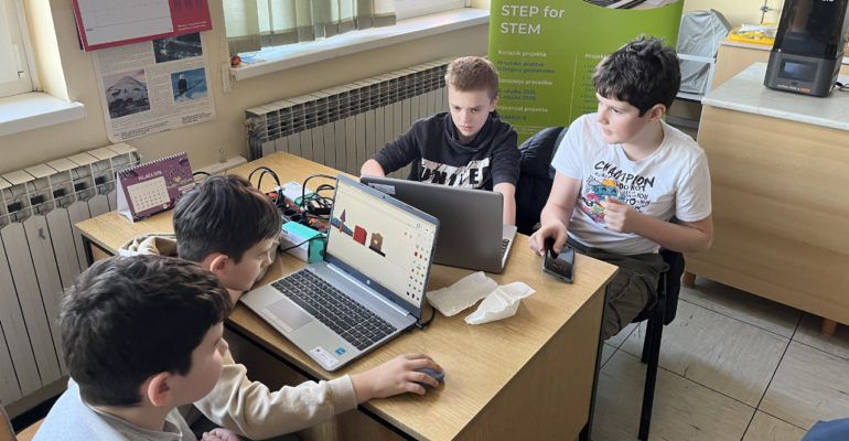 Održan 1. ciklus Male STEM škole “3D modeliranje”