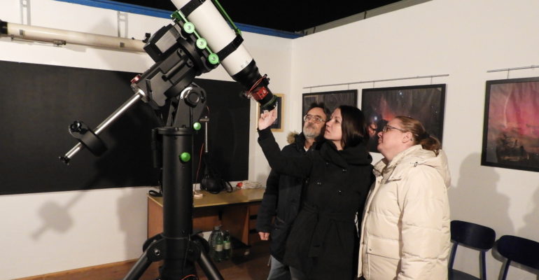 Studijski posjet Astronomskom društvu Vega Čakovec