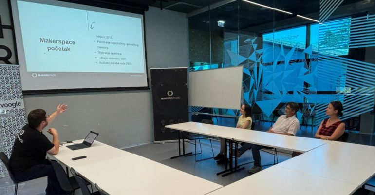 Studijski posjet udruzi Makerspace u Varaždinu