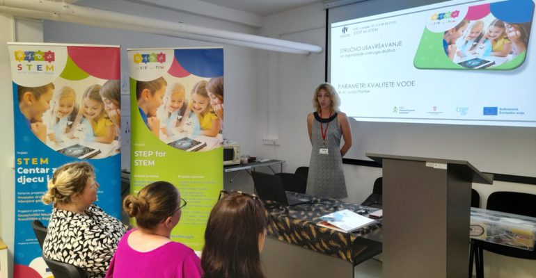“Parametri kvalitete vode” – stručno usavršavanje zaposlenika i volontera OCD na Geotehničkom fakultetu